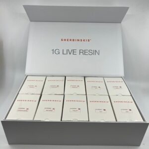 sherbinskis 1g live resin disposable