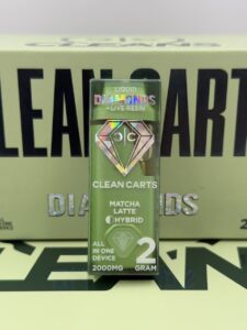 clean carts spring green 2g disposable