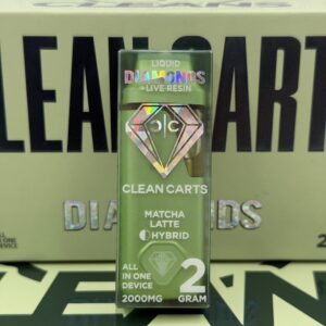 clean carts spring green 2g disposable